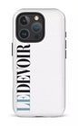 iPhone 16 Pro Impact Case Le Devoir Blanc -