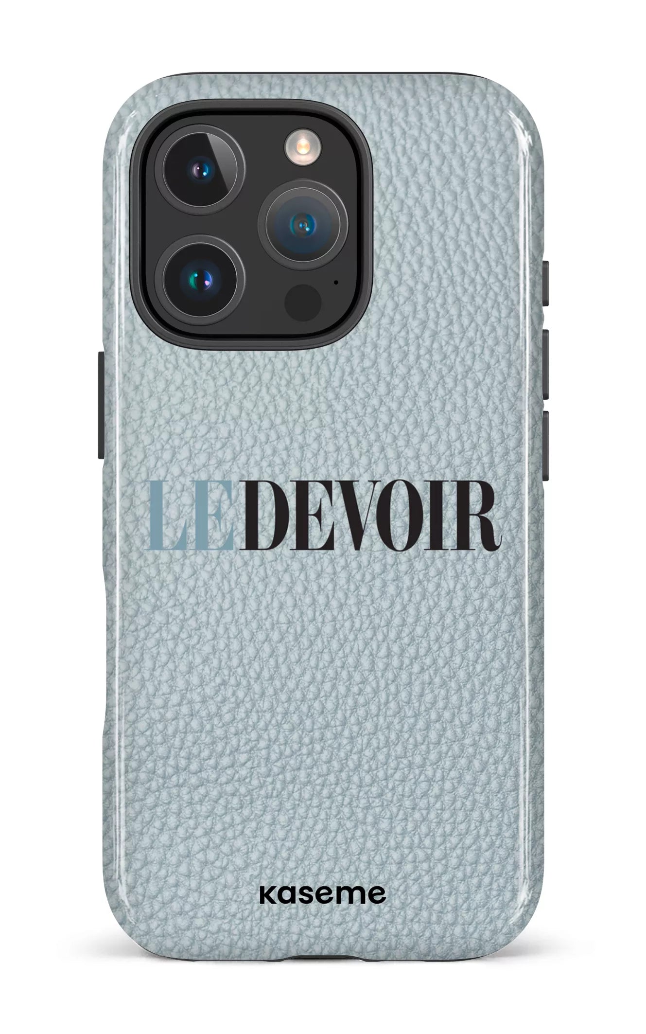 iPhone 16 Pro Impact Case Le Devoir Gris -