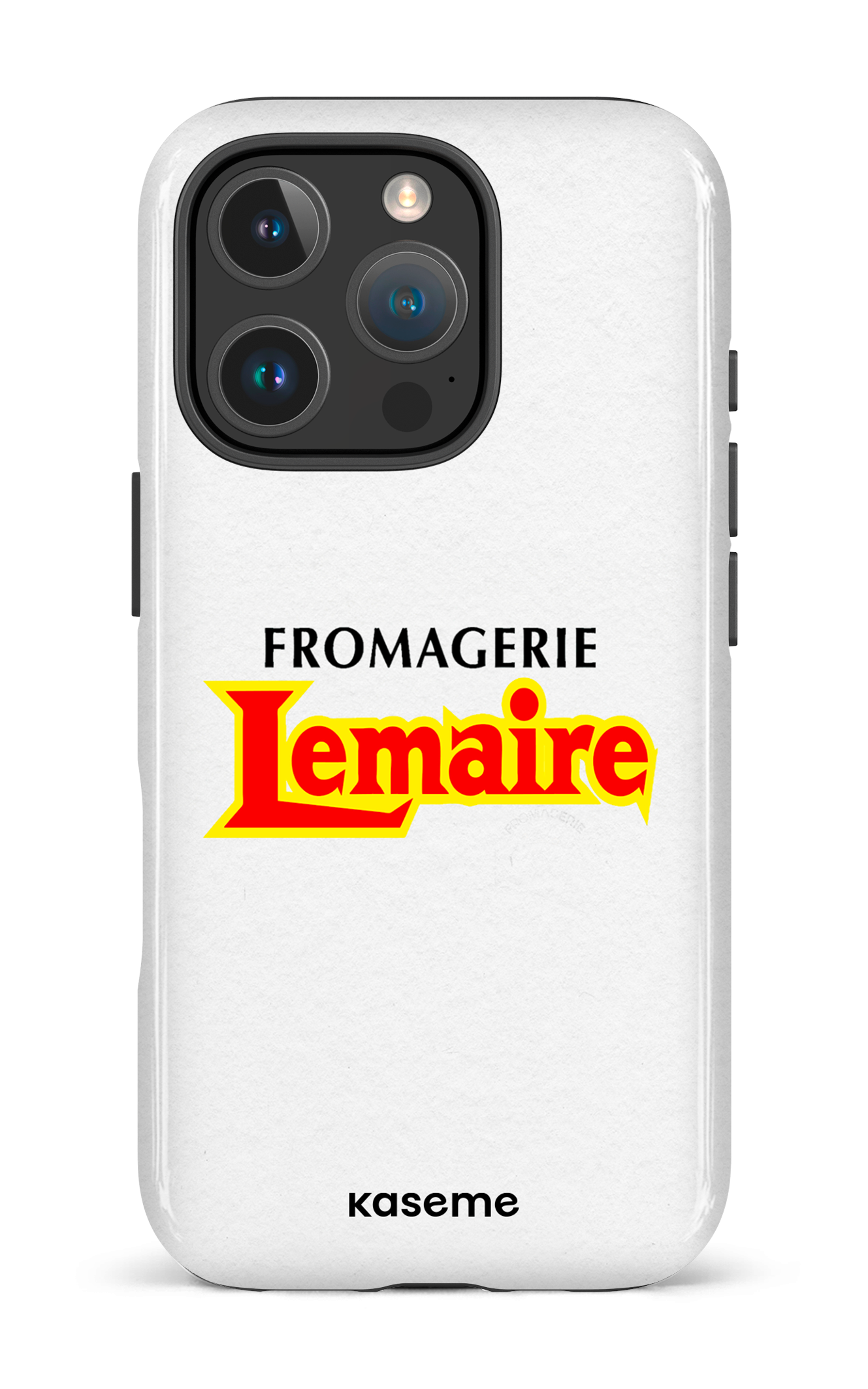 iPhone 16 Pro Impact Case Lemaire Blanc -