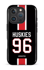 iPhone 16 Pro Impact Case Les Huskies Numéro -