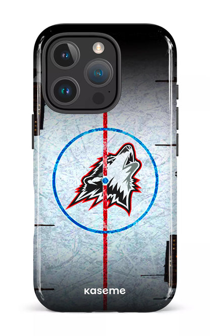 iPhone 16 Pro Impact Case Les Huskies Patinoire -