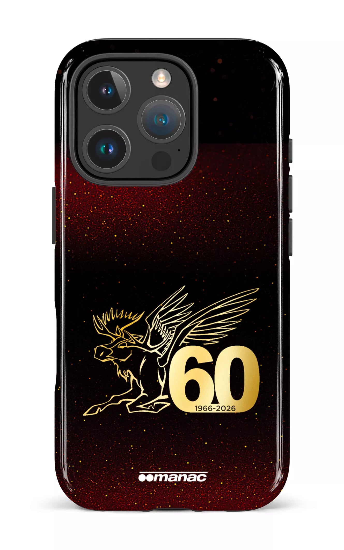 iPhone 16 Pro Impact Case Manac 60e Anniversaire -