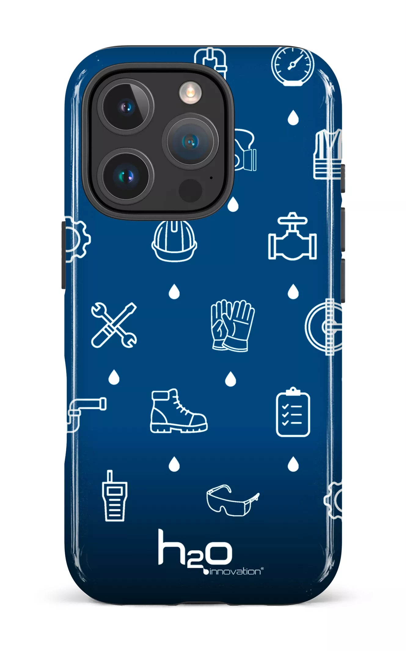 iPhone 16 Pro Impact Case O&M by H2O -