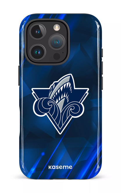 iPhone 16 Pro Impact Case Océanic Électrique -