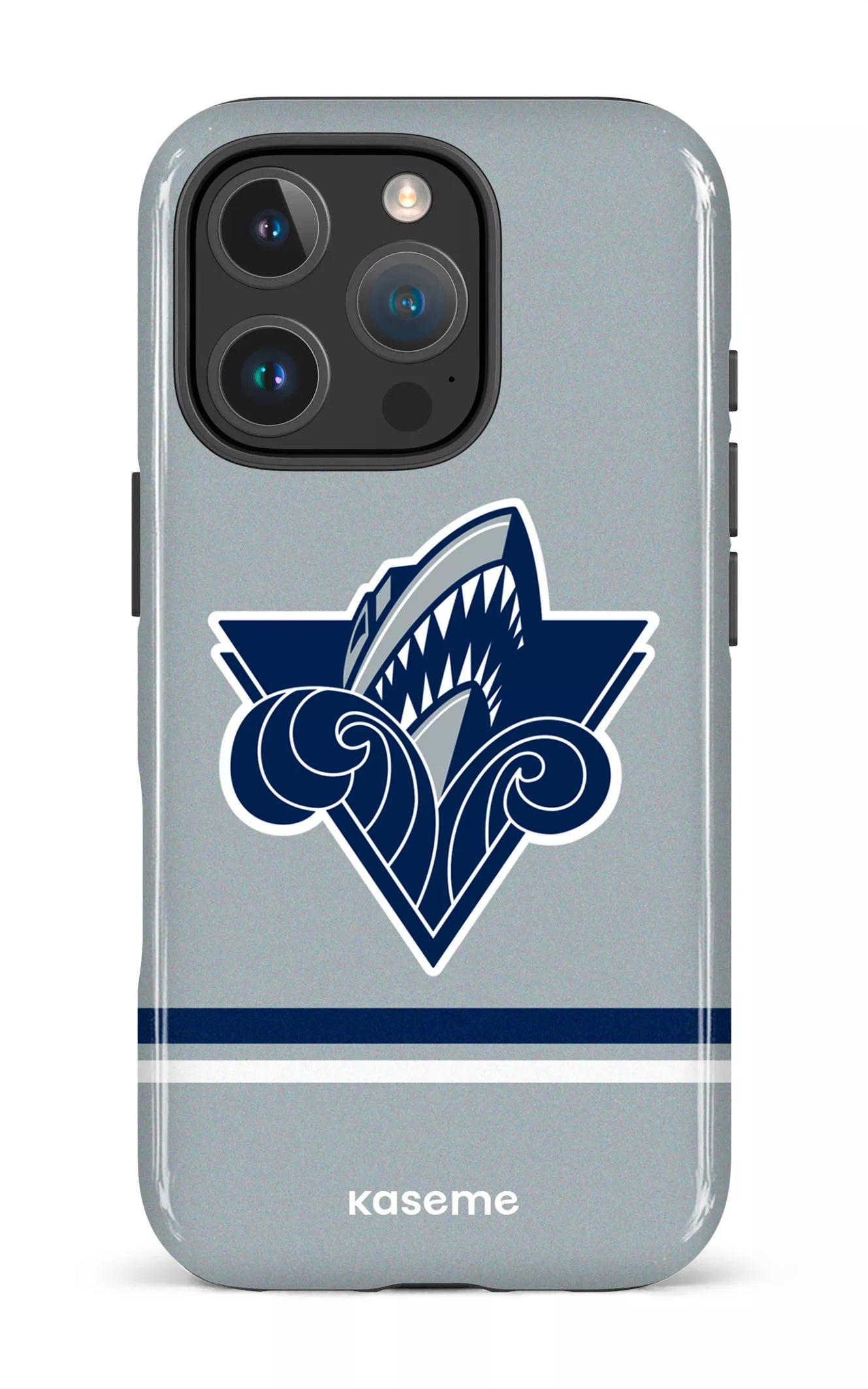 iPhone 16 Pro Impact Case Océanic Gris -