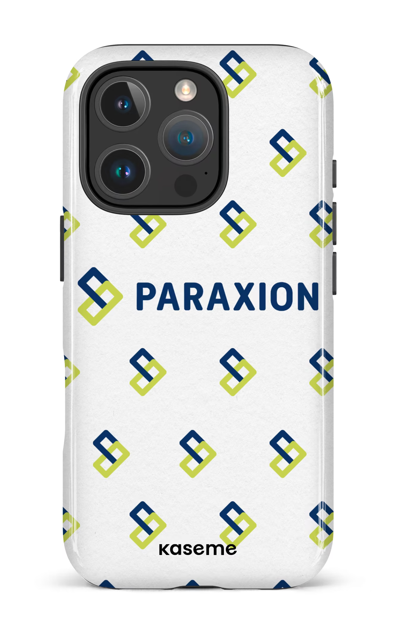 iPhone 16 Pro Impact Case Paraxion Blanc -