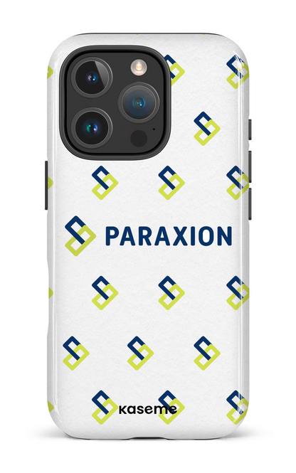 iPhone 16 Pro Impact Case Paraxion Blanc -