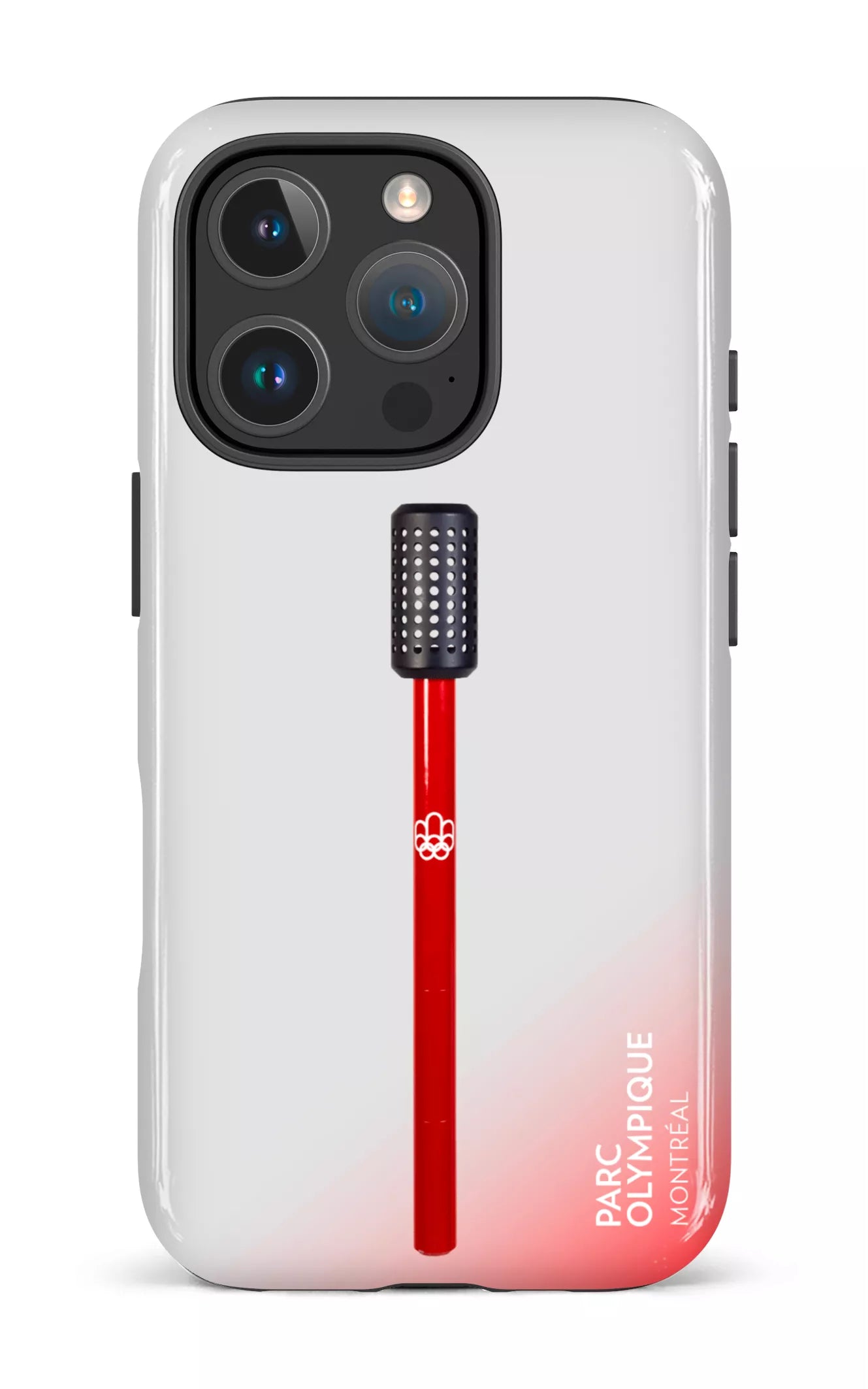 iPhone 16 Pro Impact Case Parc Olympique - Flambeau Droit -