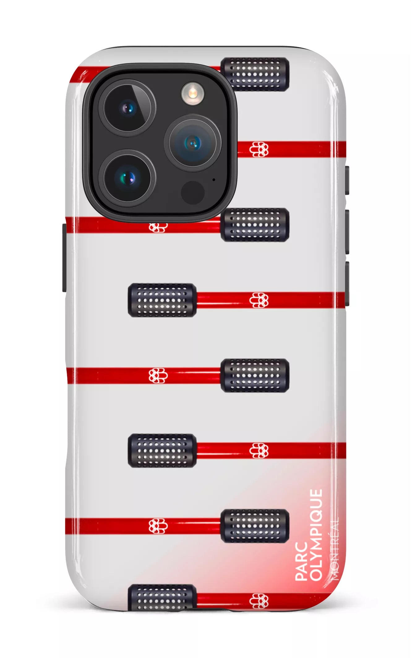 iPhone 16 Pro Impact Case Parc Olympique - Flambeau Multi -