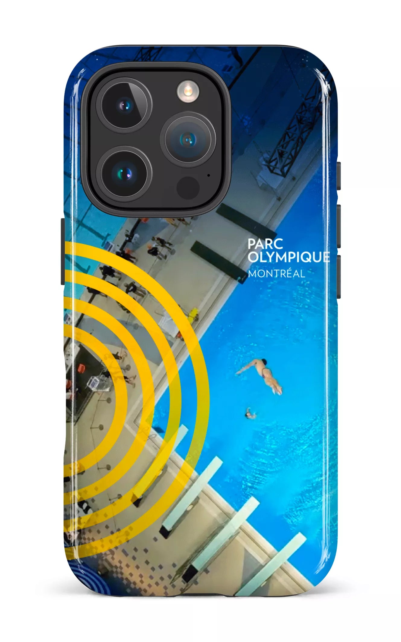 iPhone 16 Pro Impact Case Parc Olympique - Lieu Plongeon -