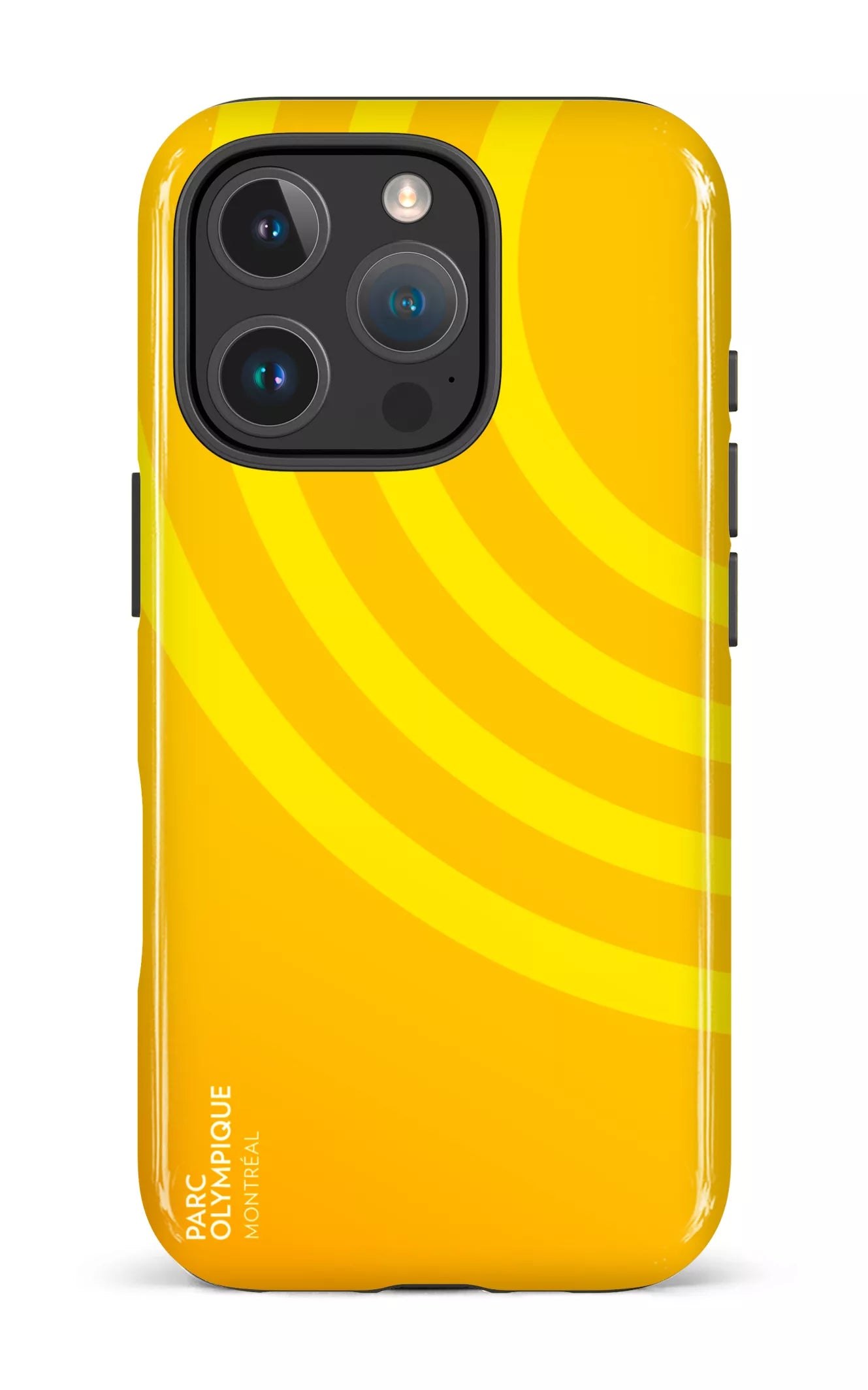 iPhone 16 Pro Impact Case Parc Olympique - Logo Jaune -