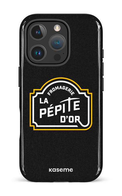 iPhone 16 Pro Impact Case Pépite Noir -