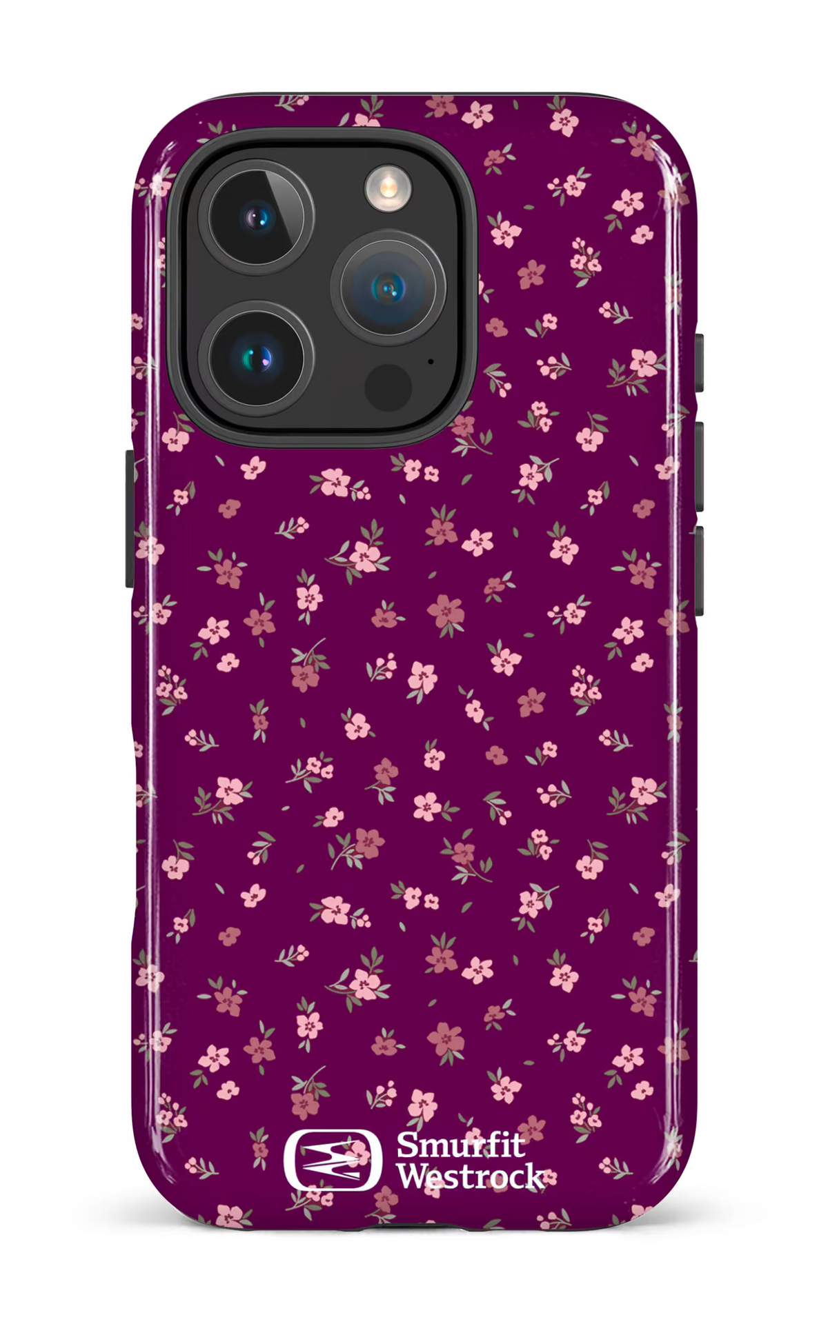 iPhone 16 Pro Impact Case Porcelain Blossom Westrock -