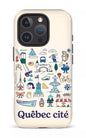 iPhone 16 Pro Impact Case Québec illustré -
