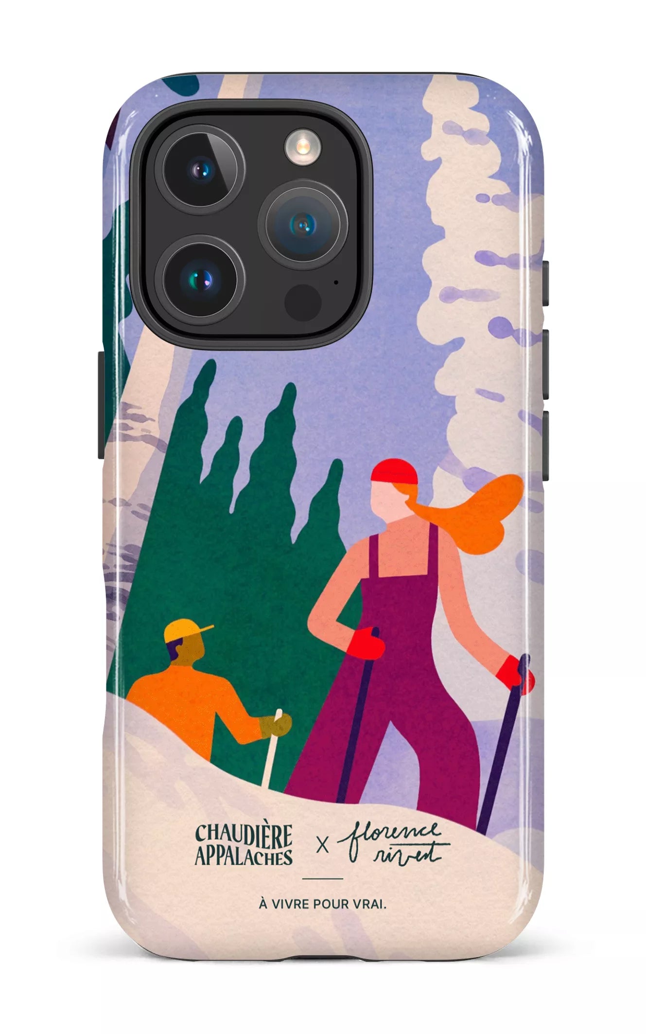 iPhone 16 Pro Impact Case Randonnée hivernale par TCA -