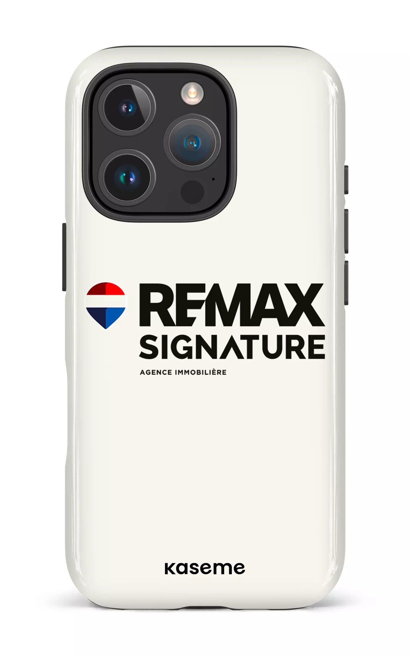 iPhone 16 Pro Impact Case Remax Signature Crème -