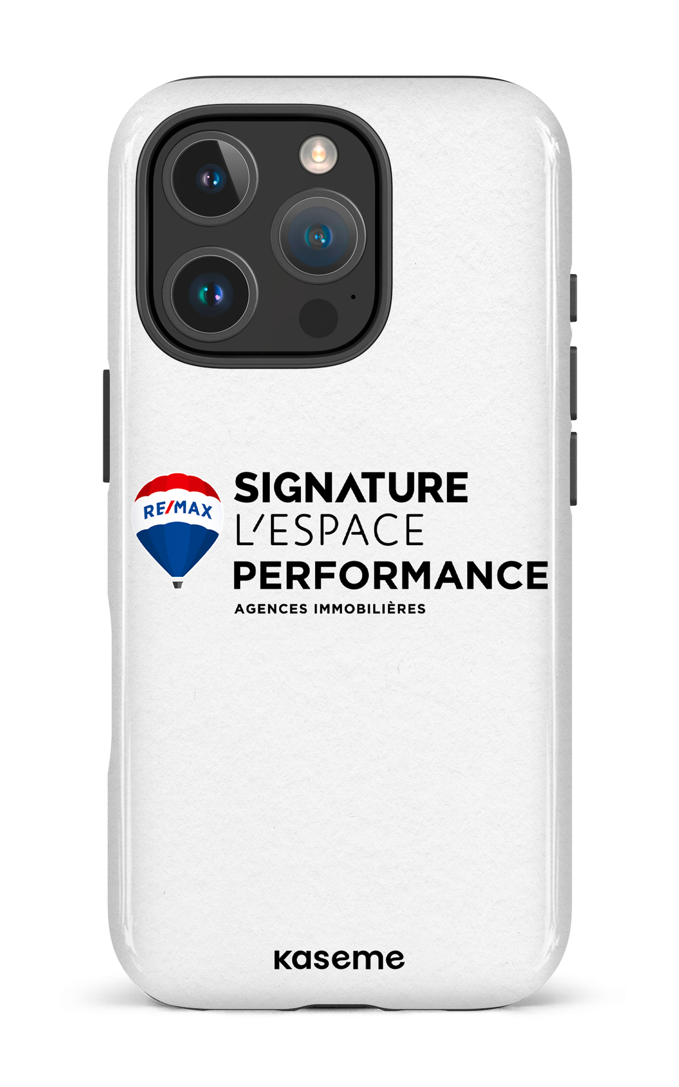 iPhone 16 Pro Impact Case Remax Signature L'Espace & Performance Blanc -