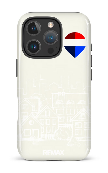 iPhone 16 Pro Impact Case Remax Sketch Beige -