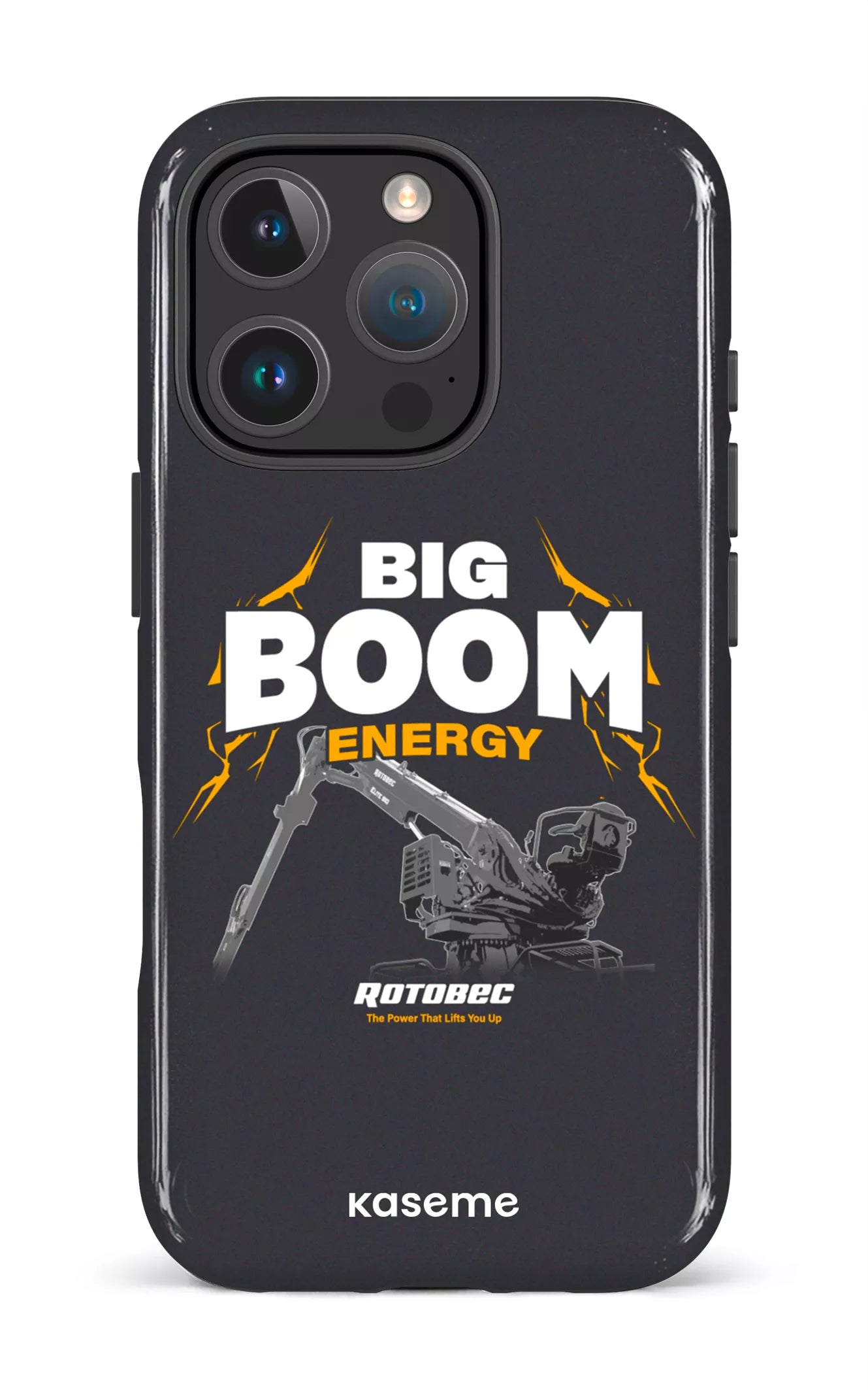 iPhone 16 Pro Impact Case Rotobec "Big Boom Energy" -