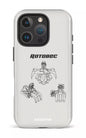 iPhone 16 Pro Impact Case Rotobec Gris -