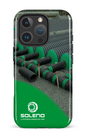 iPhone 16 Pro Impact Case Soleno tuyaux vert x vague -