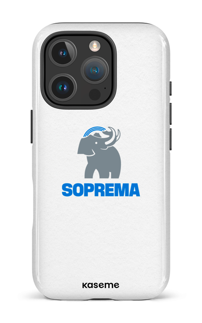 iPhone 16 Pro Impact Case Soprema Blanc -