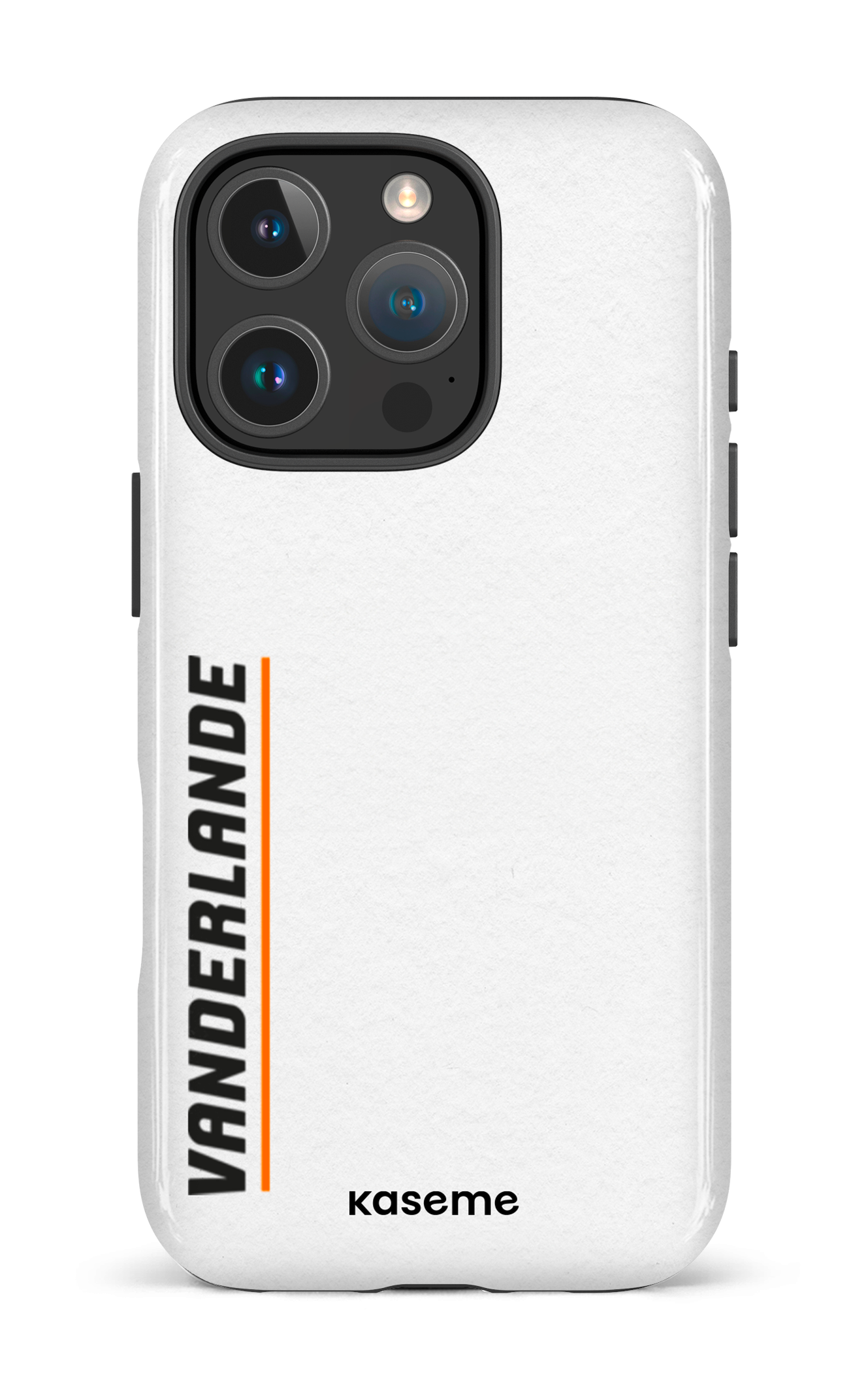 iPhone 16 Pro Impact Case Vanderlande Blanc -