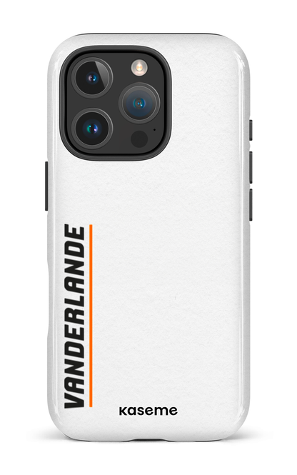 iPhone 16 Pro Impact Case Vanderlande Blanc -