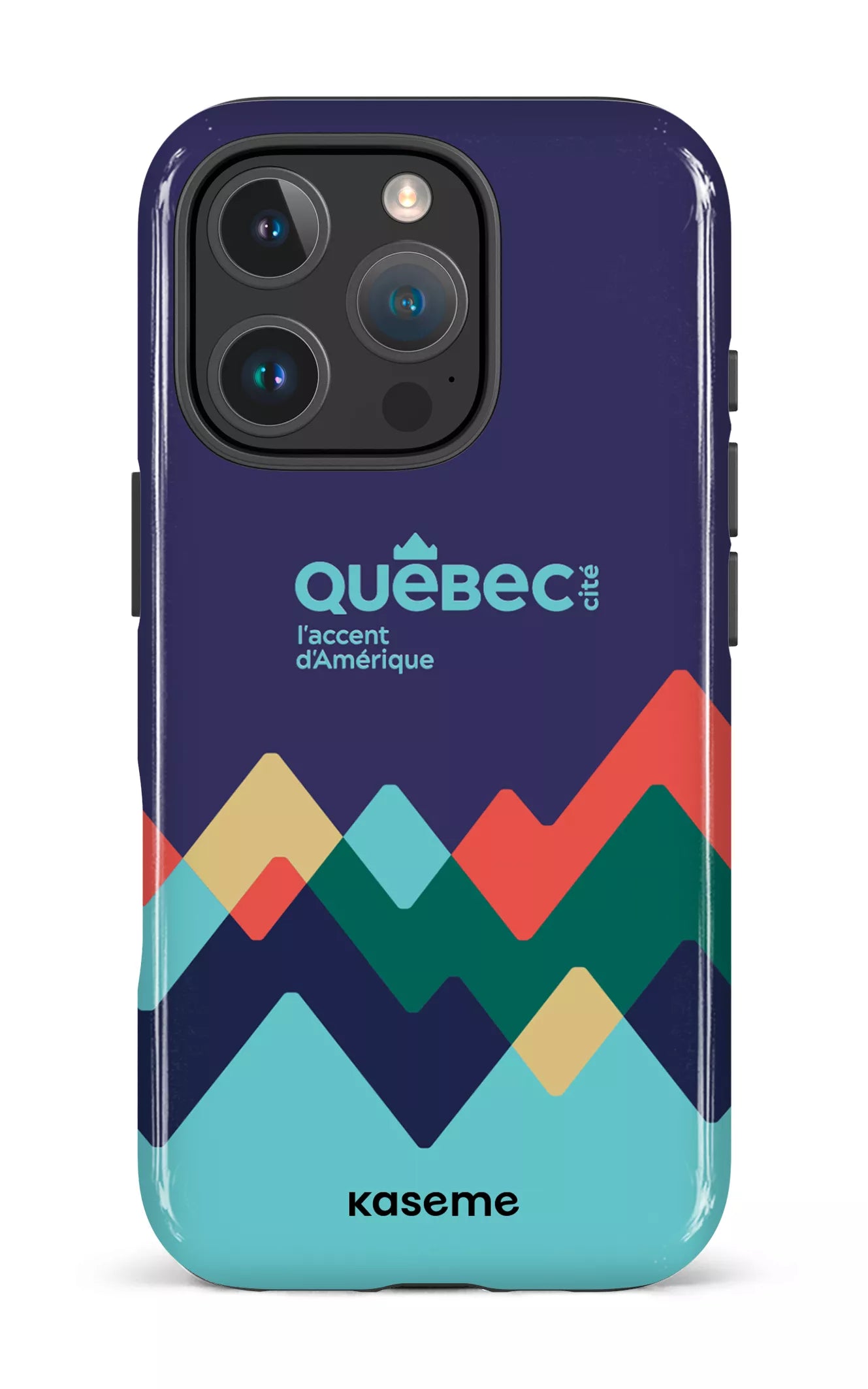 iPhone 16 Pro MagSafe - Impact Case Québec cité, l'accent d'Amérique -