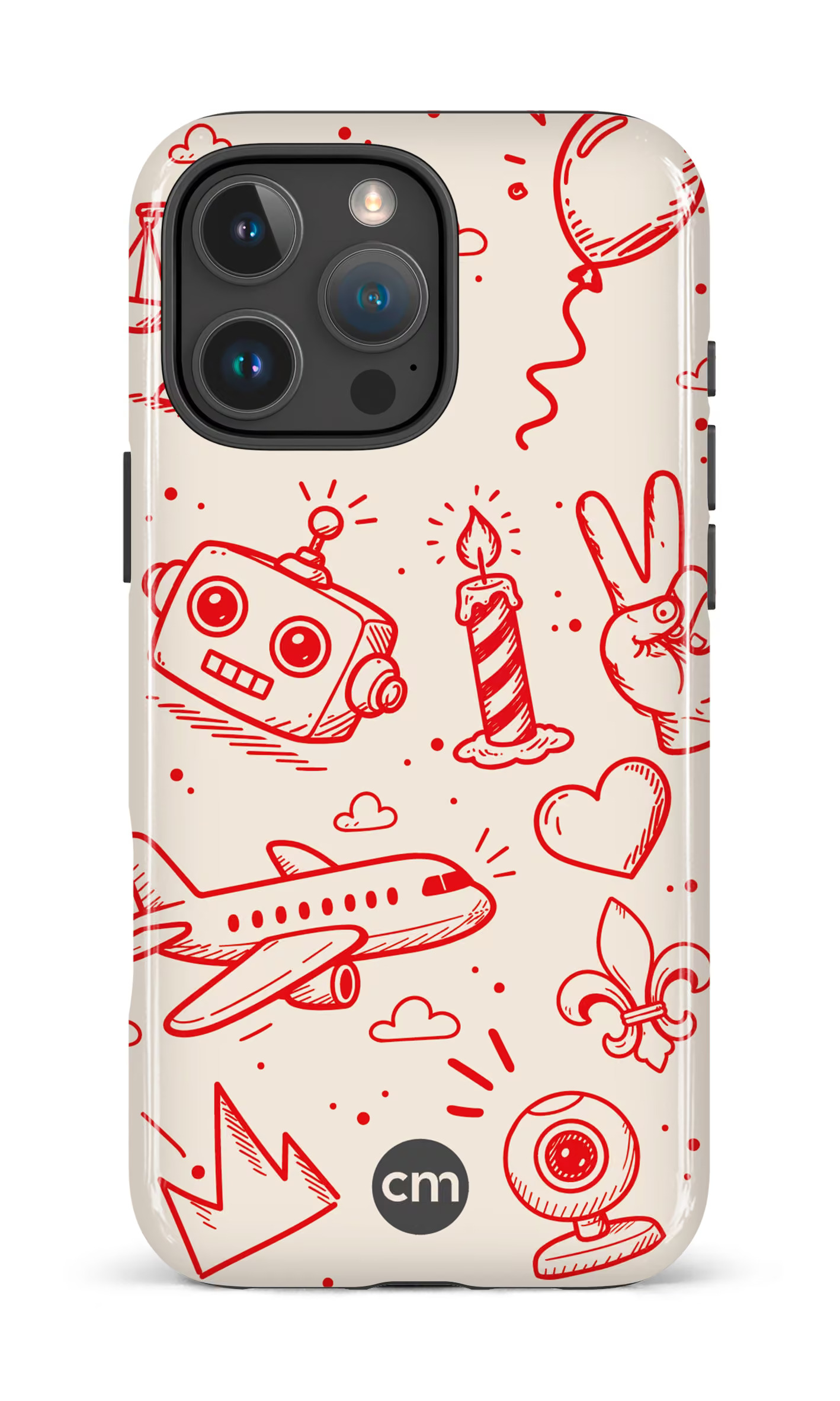 iPhone 16 Pro Max Impact Case 20 ans Crakmedia -