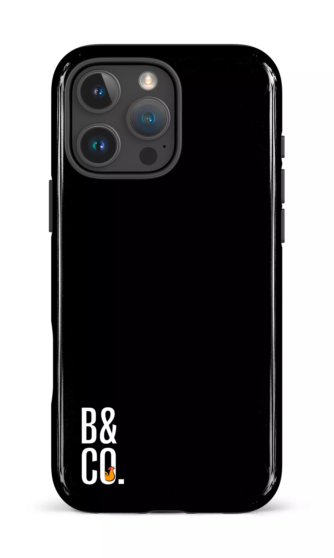 iPhone 16 Pro Max Impact Case B&Co Noir -