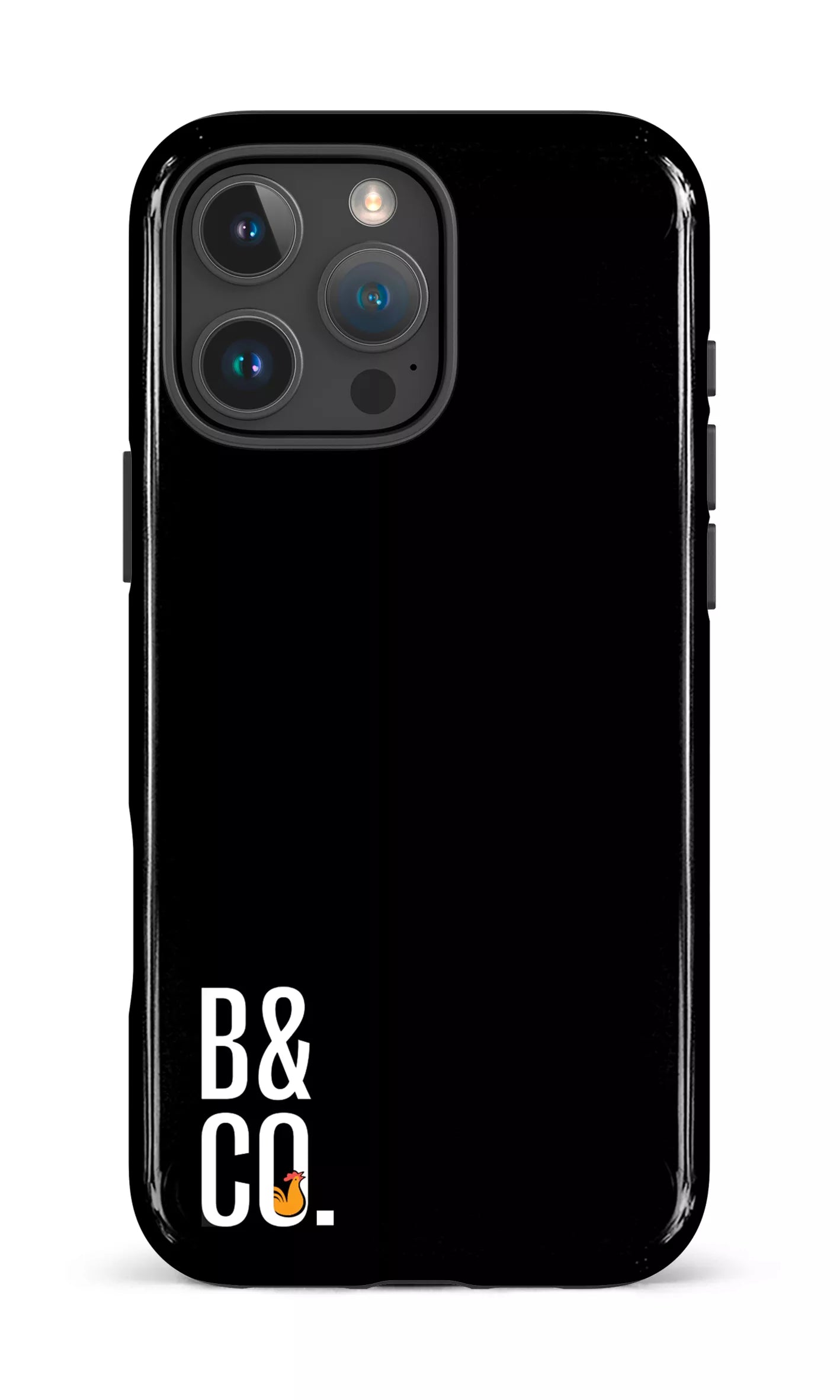 iPhone 16 Pro Max Impact Case B&Co Noir -