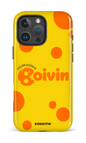 iPhone 16 Pro Max Impact Case Boivin Jaune x Ronds -