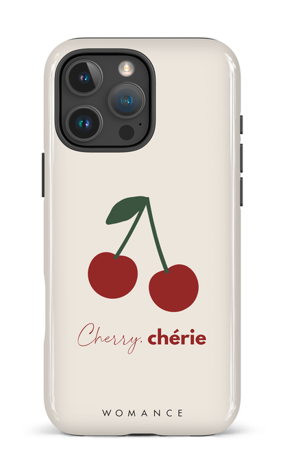 iPhone 16 Pro Max Impact Case Cherry, chérie -