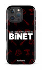 iPhone 16 Pro Max Impact Case Constructions Binet Noir -
