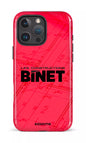 iPhone 16 Pro Max Impact Case Constructions Binet Rouge -