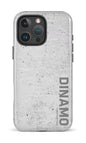 iPhone 16 Pro Max Impact Case Dinamo Gris x Logo Gris -