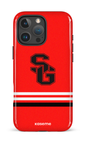 iPhone 16 Pro Max Impact Case Dragons PSG Rouge -
