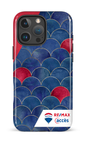iPhone 16 Pro Max Impact Case Écailles bicolores -
