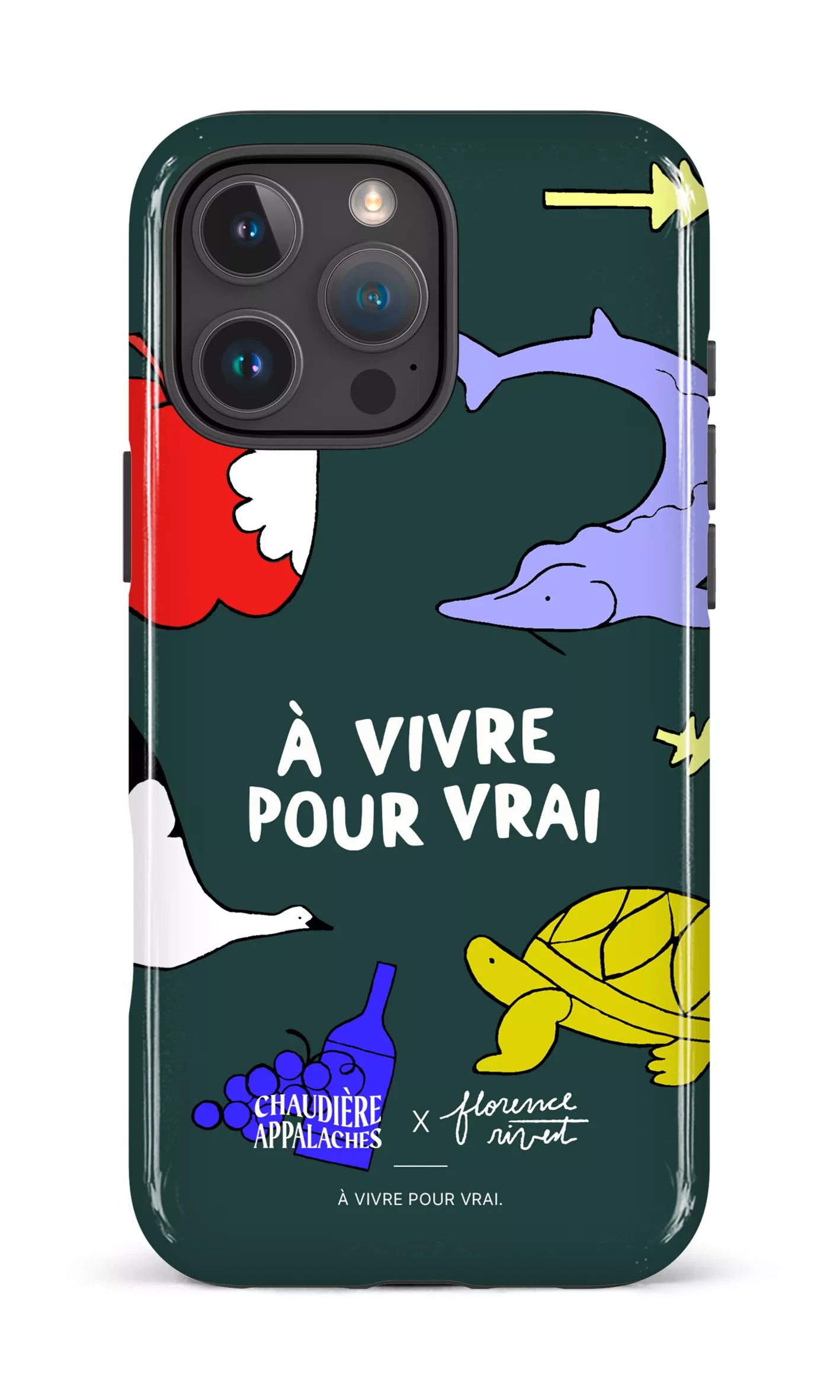 iPhone 16 Pro Max Impact Case Fragments de Chaudière-Appalaches par TCA -