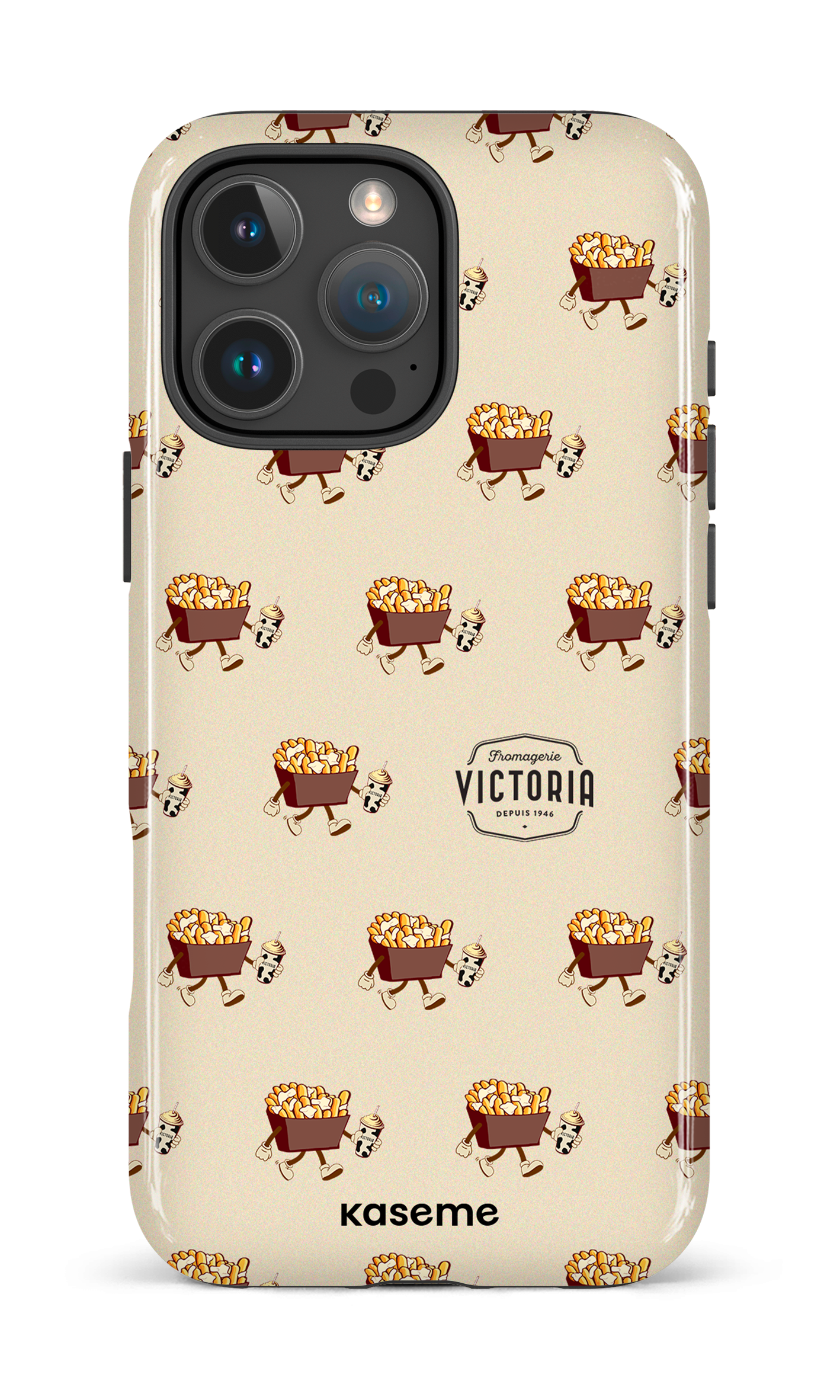 iPhone 16 Pro Max Impact Case Fromagerie Victoria Poutines -