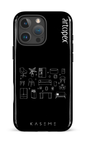 iPhone 16 Pro Max Impact Case L'essentiel noir par Artopex -