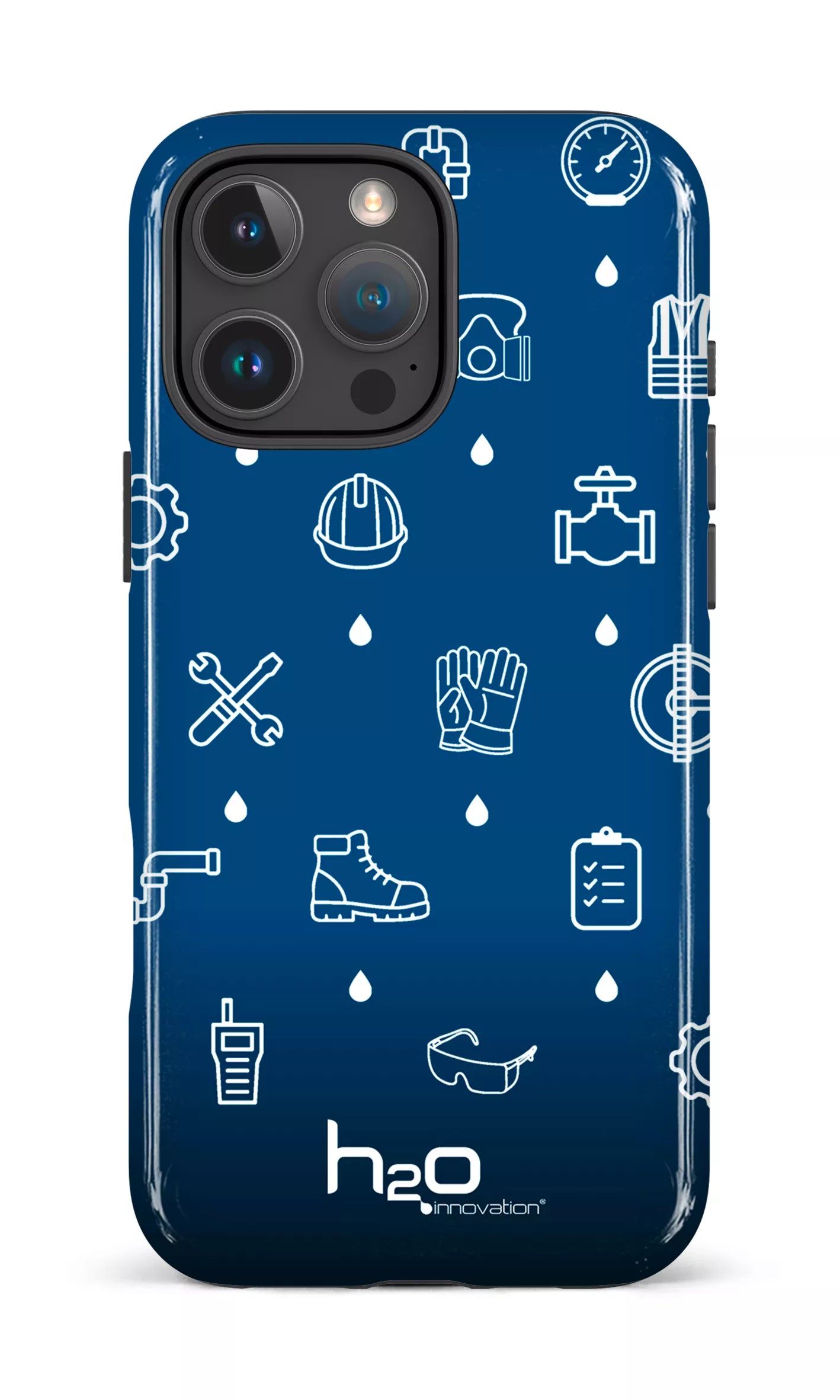 iPhone 16 Pro Max Impact Case O&M by H2O -