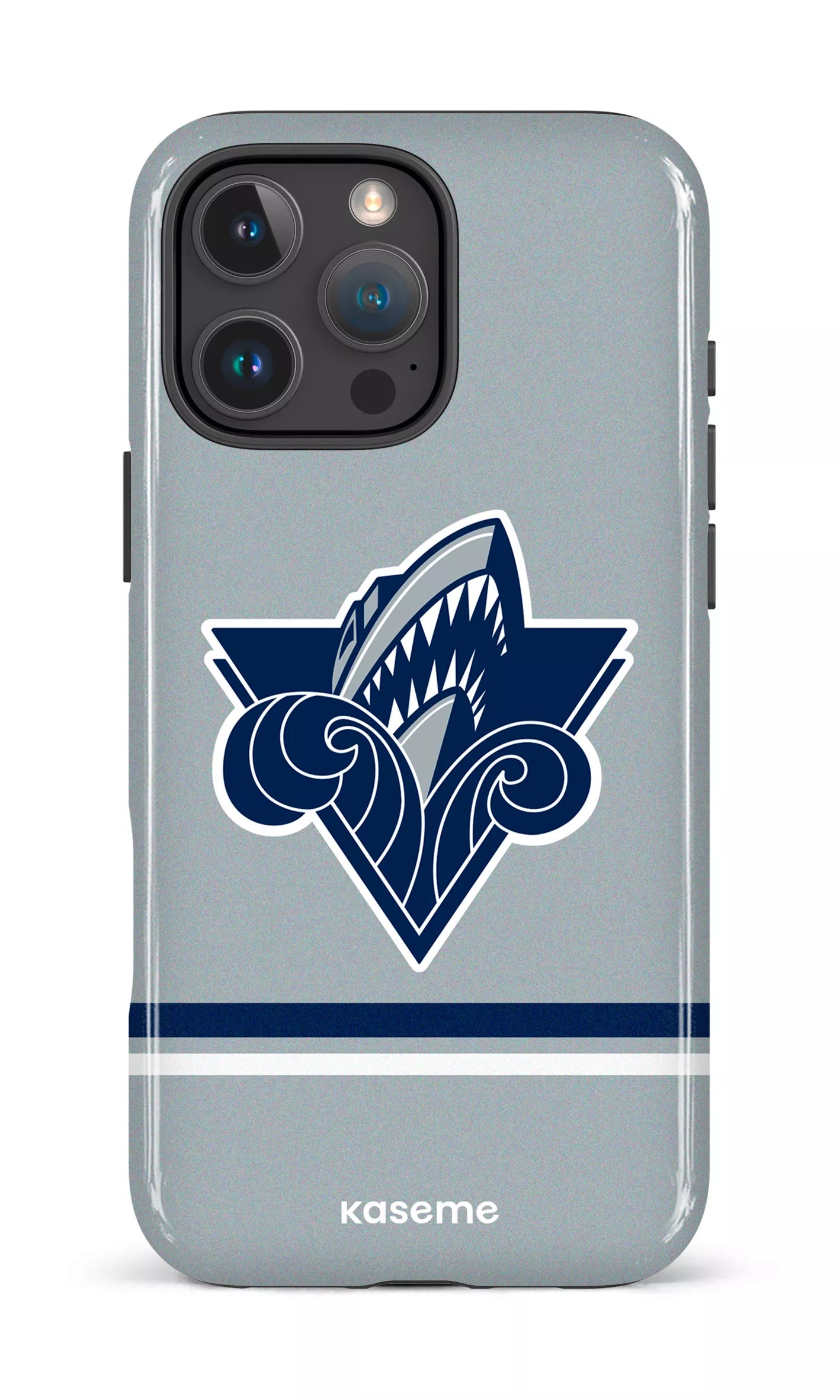 iPhone 16 Pro Max Impact Case Océanic Gris -