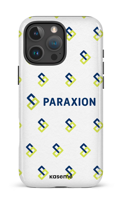 iPhone 16 Pro Max Impact Case Paraxion Blanc -
