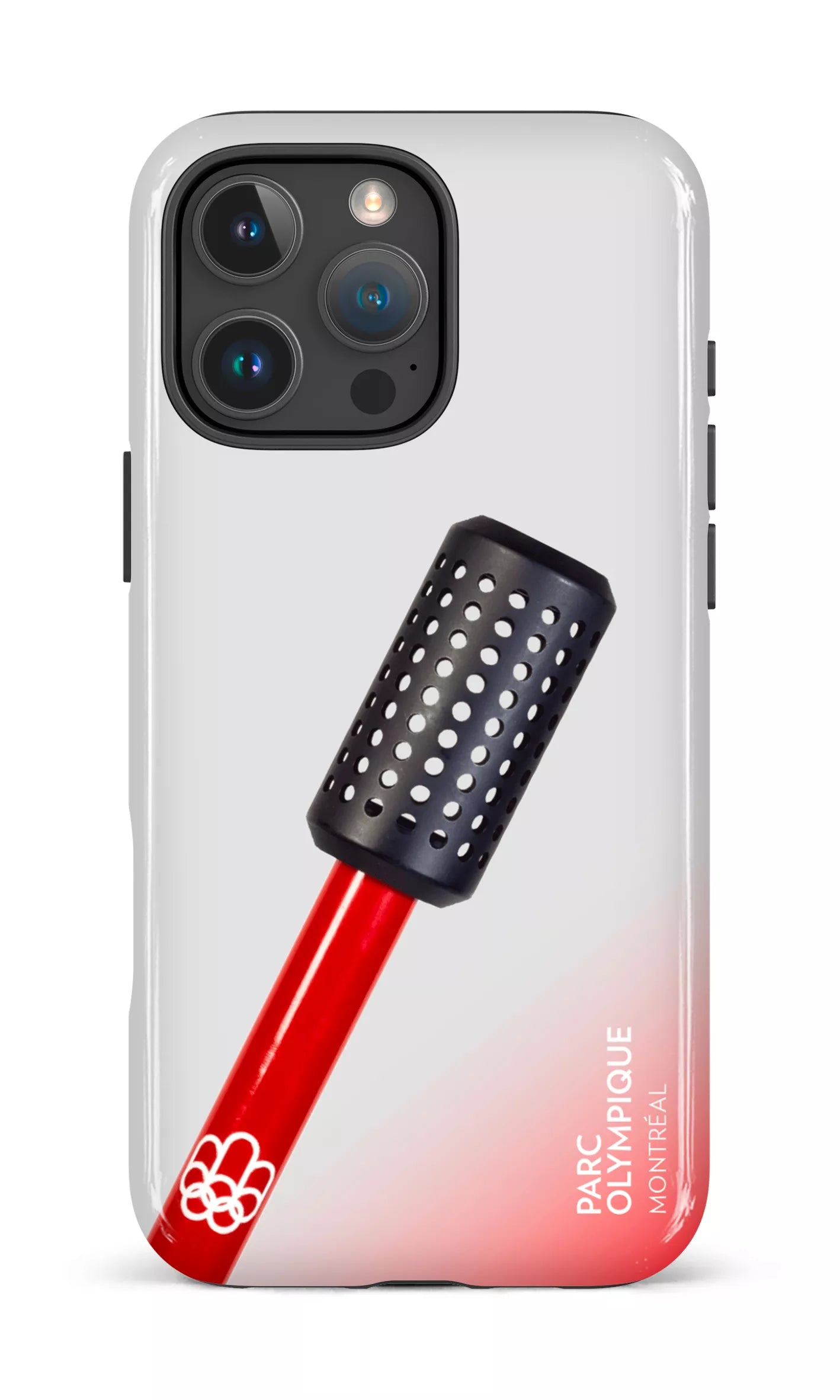 iPhone 16 Pro Max Impact Case Parc Olympique - Flambeau Incliné -