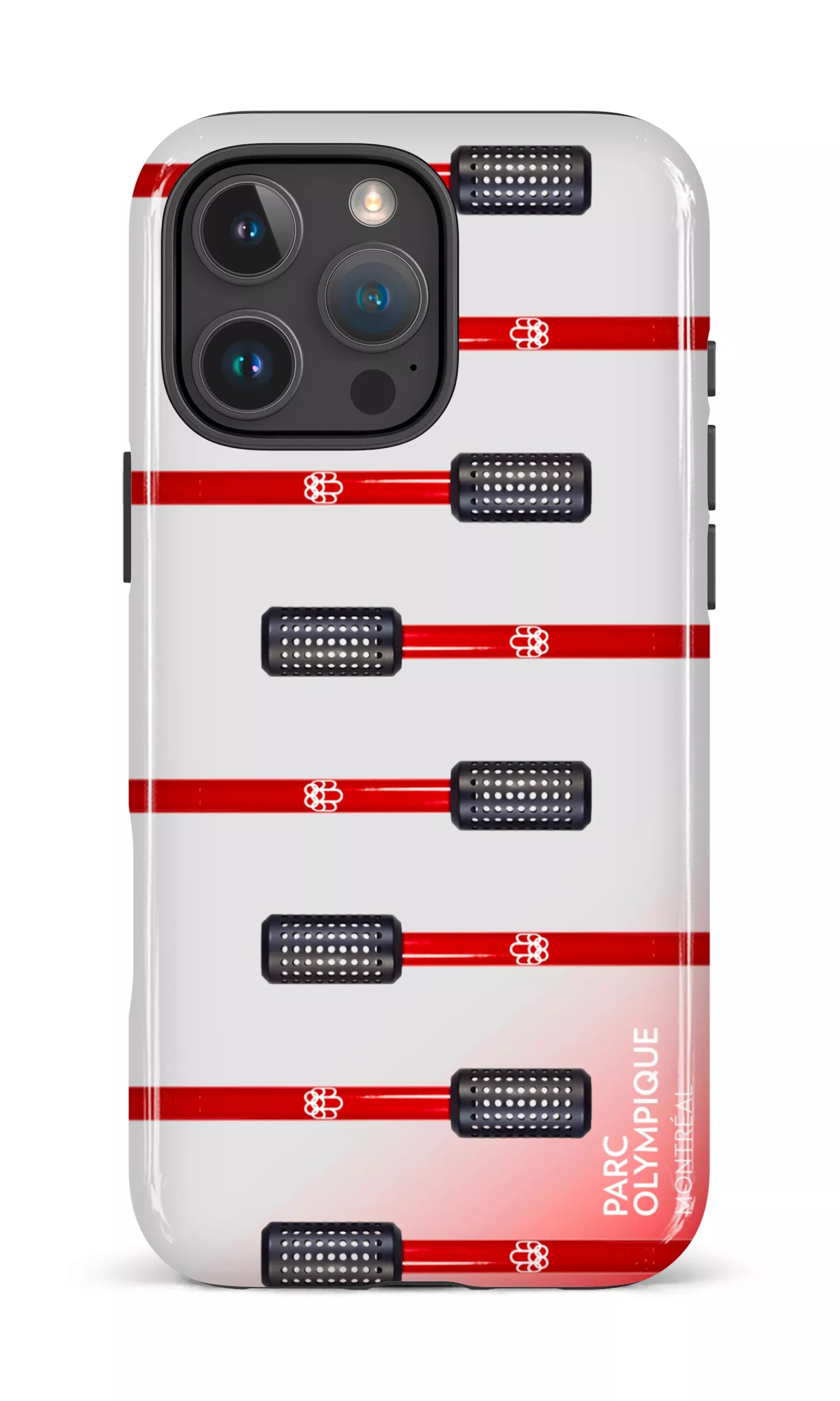 iPhone 16 Pro Max Impact Case Parc Olympique - Flambeau Multi -