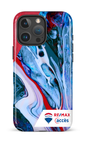 iPhone 16 Pro Max Impact Case Peinture marbrée claire -