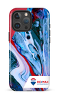 iPhone 16 Pro Max Impact Case Peinture marbrée claire de Francheville -