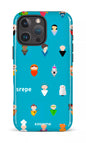 iPhone 16 Pro Max Impact Case Personnages Turquoise -
